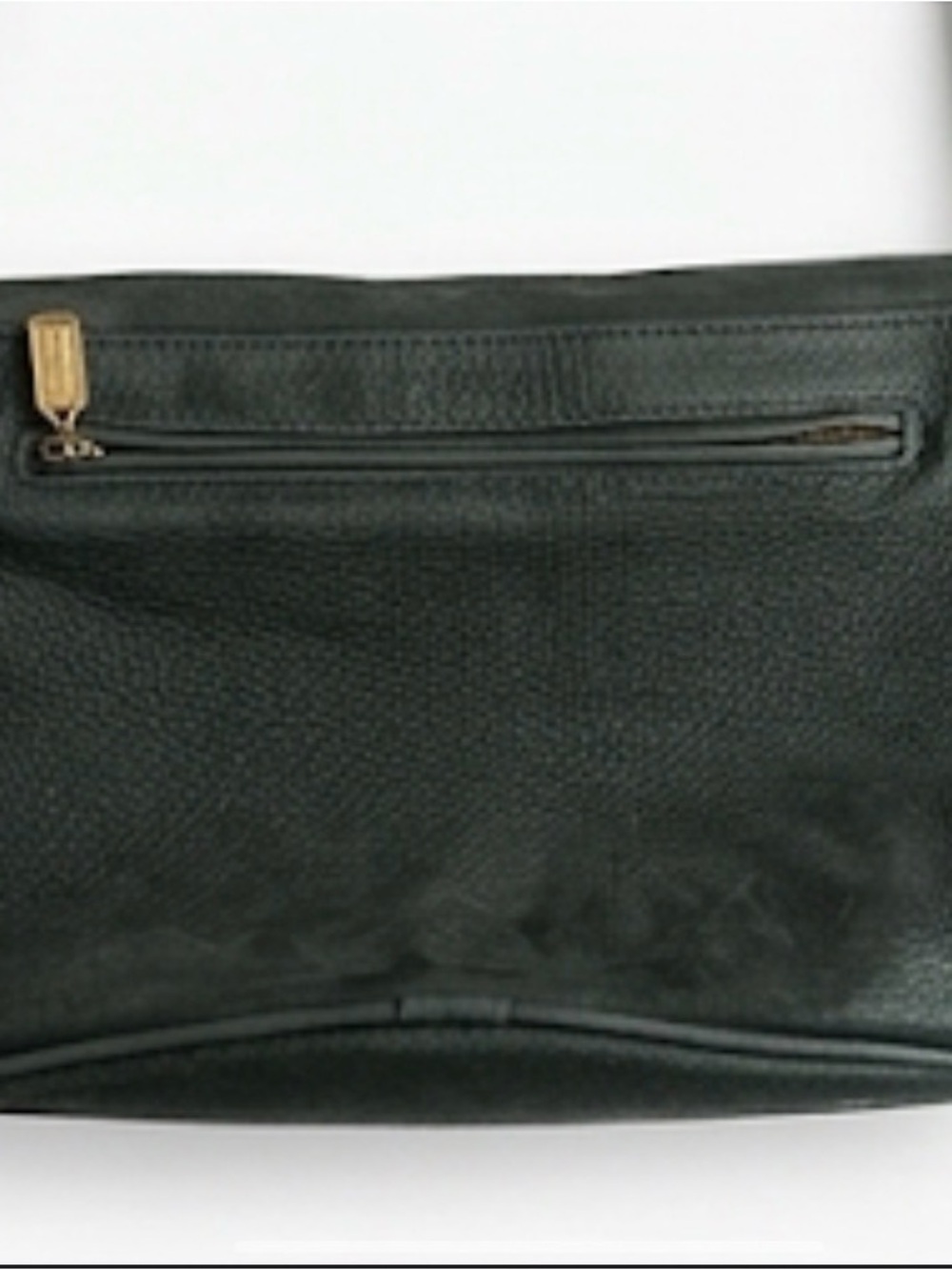 Vintage Coach 845 Nubuck Leather Shoulder Bag Crossbody Green - Picture 7 of 10